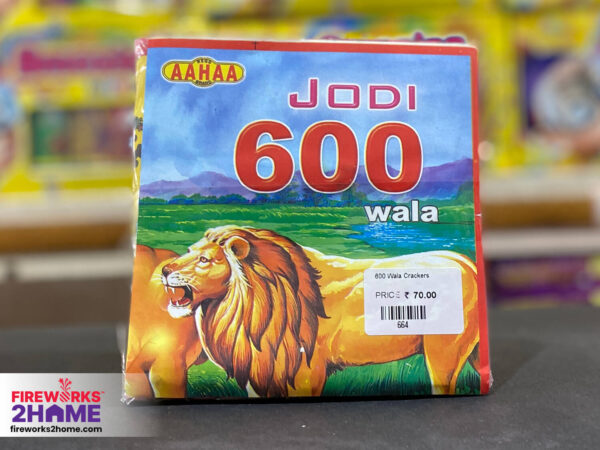 600 Wala Crackers By Aahaa (pieces per box 1)