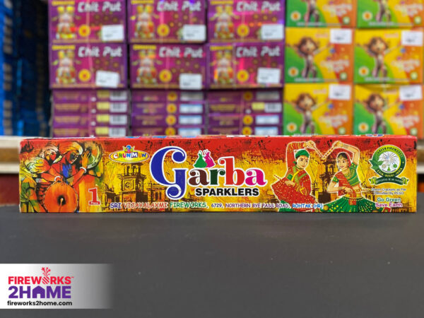 Garba Sparklers By Chunmun (pieces per box 1)