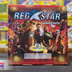 Red Star Flowerpot By Chunmun (pieces per box 5)