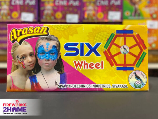 Six Wheel By Arasan (pieces per box 5)