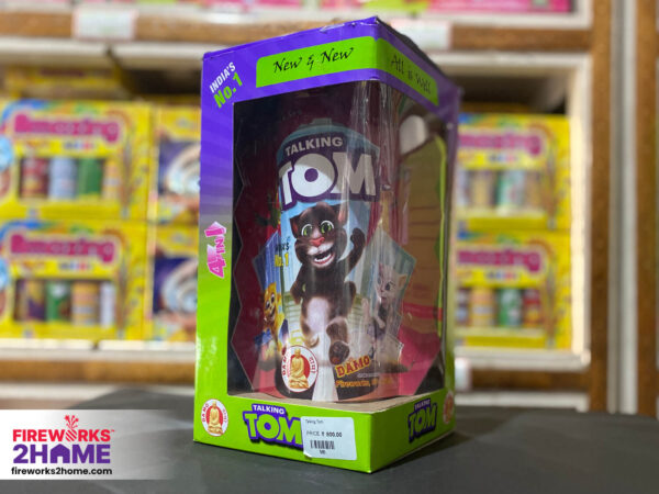 Talking Tom 4 In 1 Flowerpot By Damo (pieces per box 1)